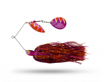 Fin Custom Spinnerbaits - BubbleGum Ice